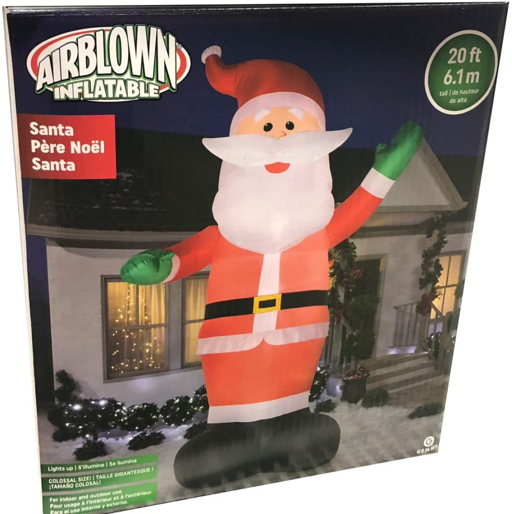 20 Foot Inflatable Santa Will Make Your Holiday Season Bright #1 Santa ...