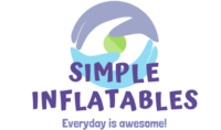Logotipo de la empresa inflables simples