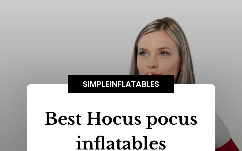 Best Hocus pocus inflatables