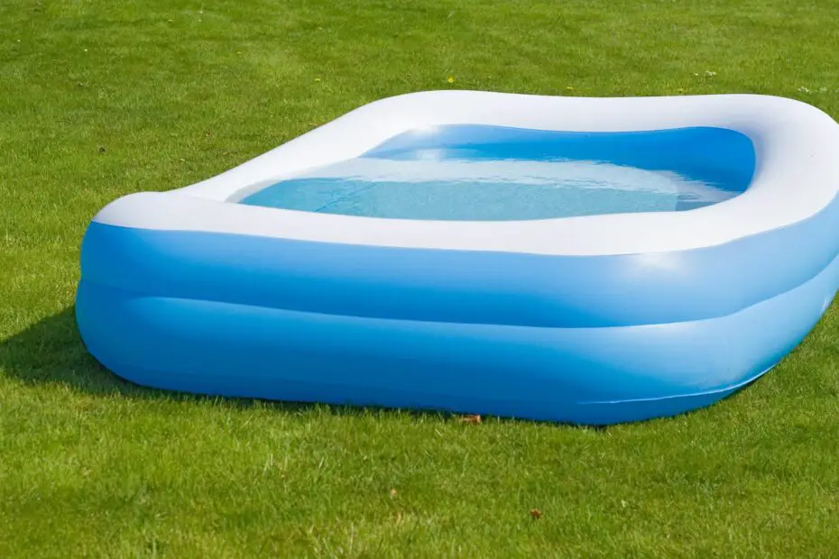 how to keep inflatable pool water clean