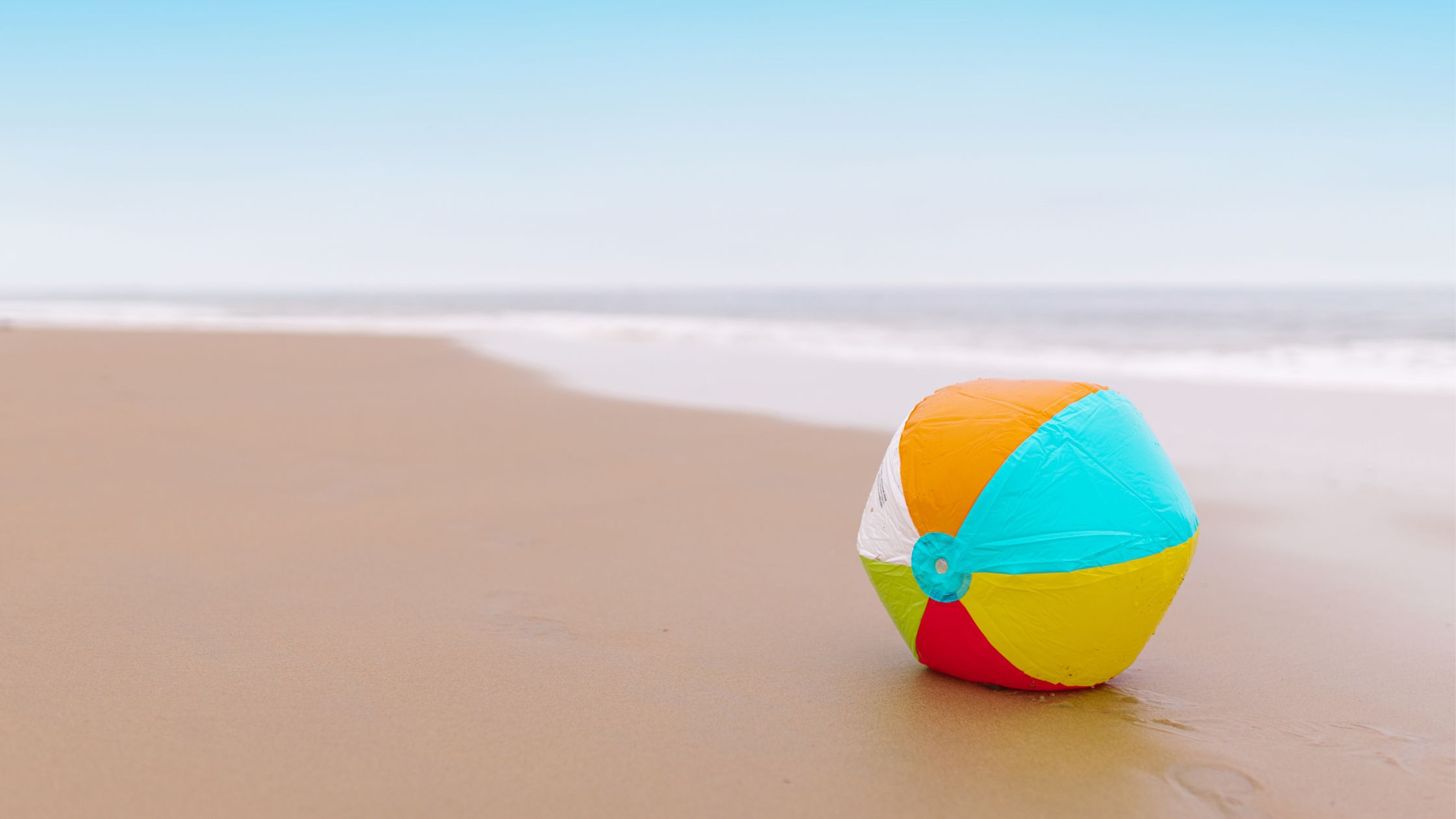 how to inflate a beach ball