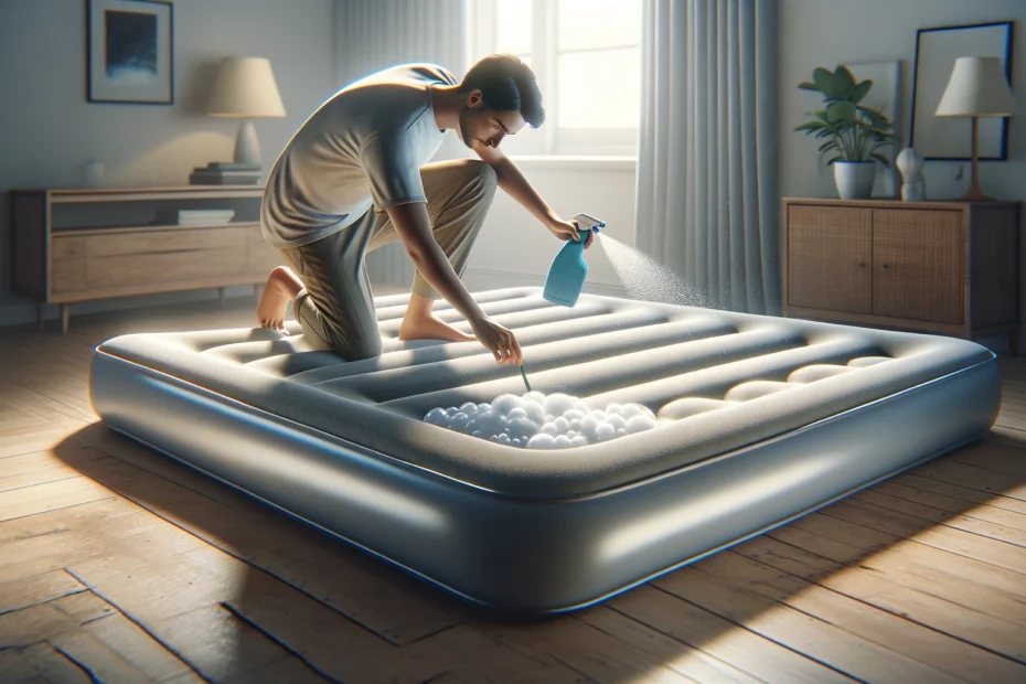 air mattress leak detection & repair guide