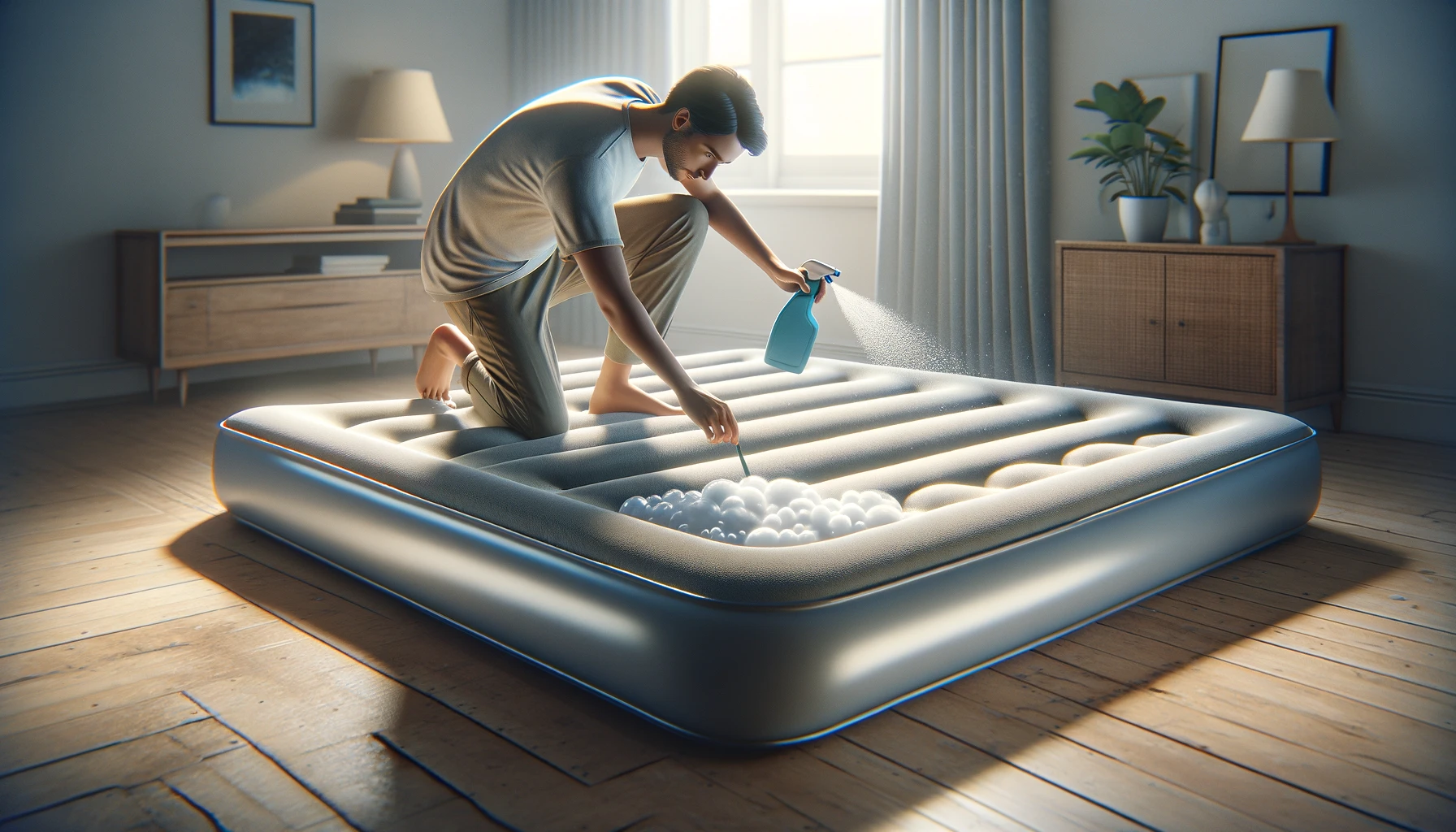 air mattress leak detection & repair guide