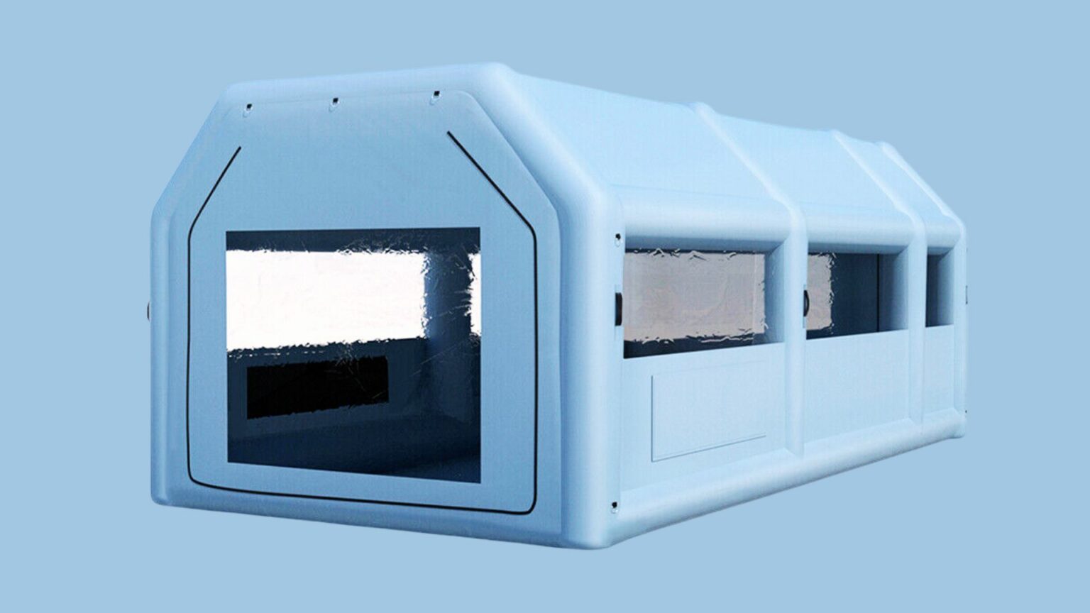 How to build a lighting stand for inflatable paint booth