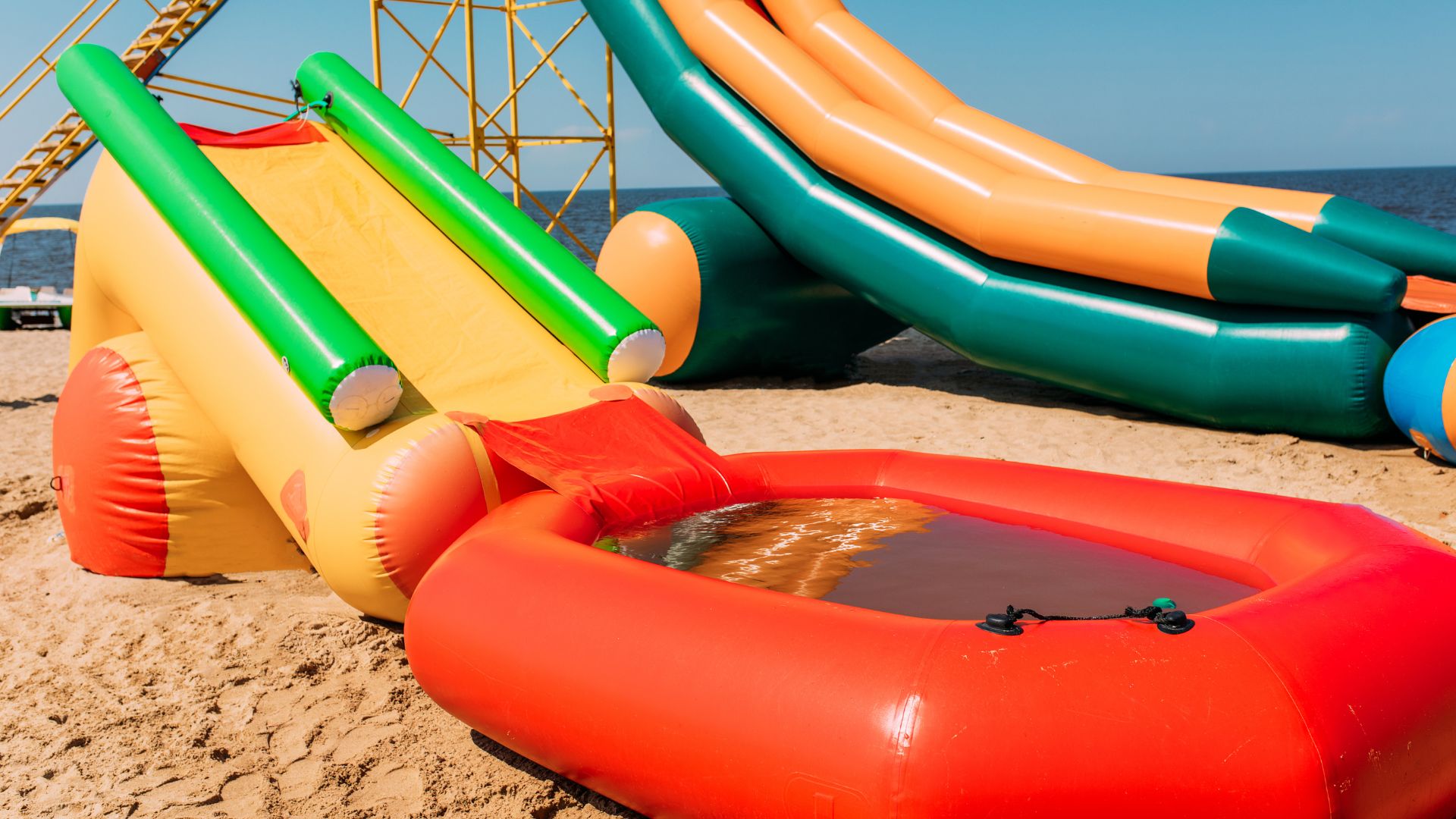 what causes water to enter inflatables